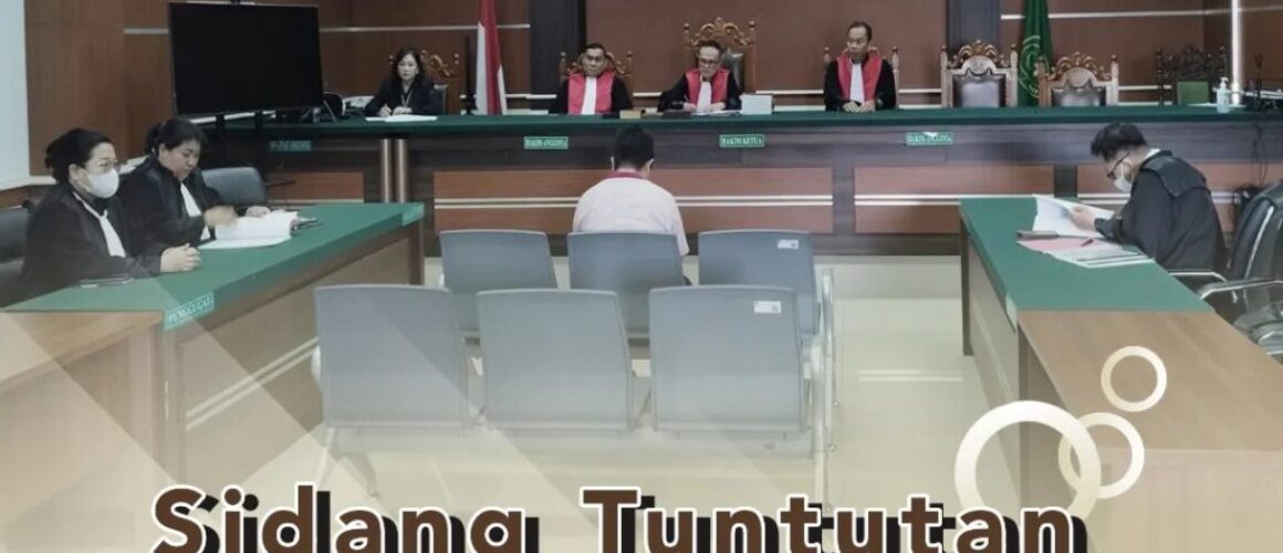 Sidang tuntutan Tindak Pidana Korupsi Pengelolaan Dana Desa, Desa Apado
